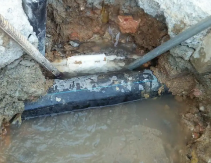 新邵测漏水之水管漏水